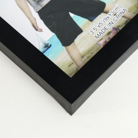 Photo frame plastic in 8 photos 5x5, 5x7, 9x13 cm "Best Moments" Black 20x25 cm-2