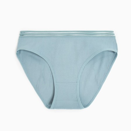 Panties female slips, blue color, rr 50-52