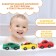 Rubber toy for the bath "Racing Machine", 8 cm, species mix I