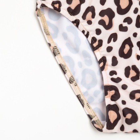 Baby swimsuit KAFTAN "Leopard", height 122-128 (34)-6