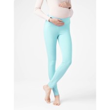 Джеггинсы для беременных Conte Elegant Cosmo Belly, размер L, цвет aqua blue