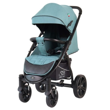 Walking stroller Sweet Baby Carisma, Green color-13