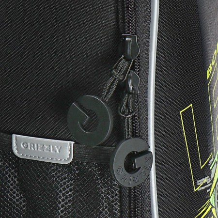Frame saturan, 37 x 26 x 16 cm, Grizzly, + keychain, black/green-8