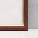 Photo frame Plastic "Mira" 25x35 cm beech with gold (plastic screen)