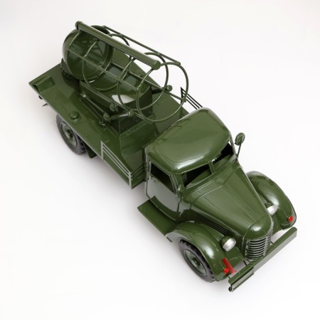 Mini-bar/stand for a bottle truck, green-4