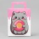 Gift folding box, packaging, “cat”, 18 x 15 x 7.5 cm