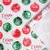 Paper Glossy Balls, 70 x 100 cm, New Year