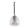 Ceiling lamp "Lif" silver 1x40W, E27, 60x60x71 cm