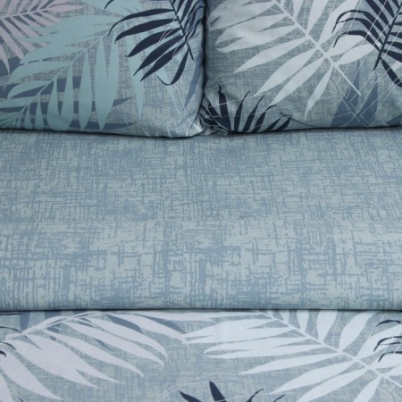 Bedding Ethel 2SP ARECA Palm, 175x215cm, 200x220cm, 50x70cm-2 pcs, Poplin, 125 g/m2-1