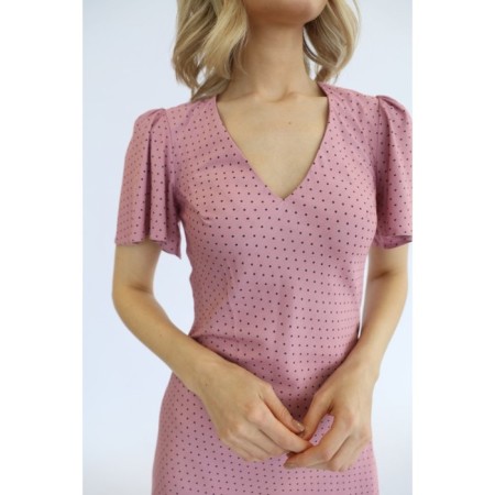 Dress from thin jeans, size 44-4