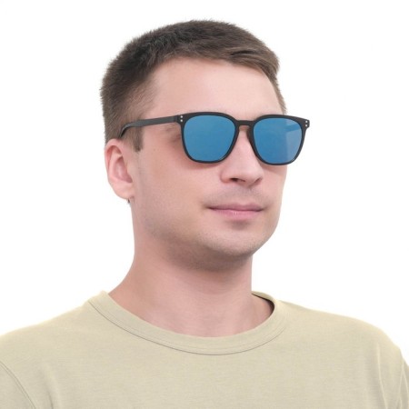 Sunscreen glasses "Master K", UV 400, 14 x 14 x 4.5 cm, lens 4.5 x 5.2 cm, blue