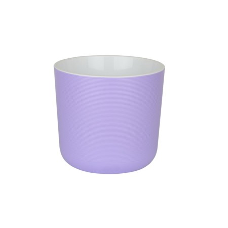 Plastic pot with the Lyon tab, lavender color