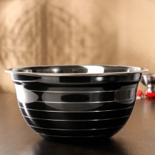 A bowl of stainless steel of the DARK, D = 26 cm, black color