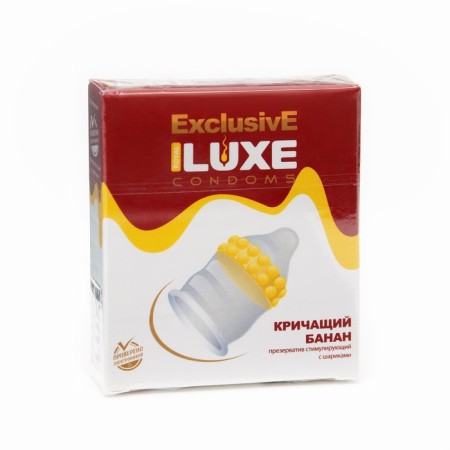 Luxe condoms Exclusive screaming banana