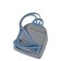Backpack, lightning department, blue color 25x22x10cm