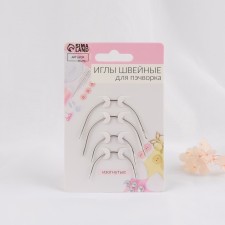 Paphvorka needles, d = 1 mm, 5.3 - 6.6 cm, 4 pcs