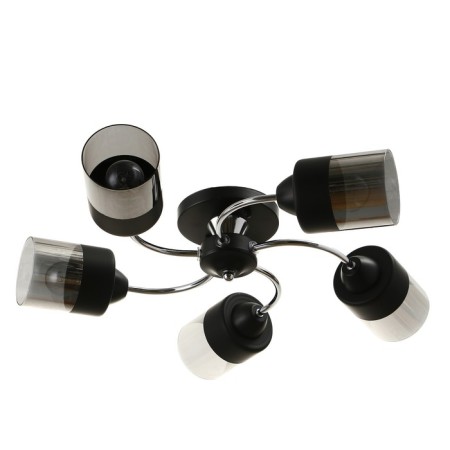 Estel chandelier 5he27 40W black-chromium 60x60x23 cm Bayerlux