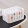 SERENITY storage basket, 2.3 l, 23 × 15 × 12 cm, snow-white color