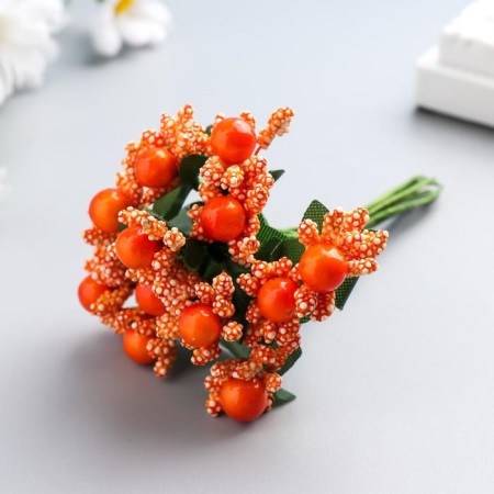 Decor for creativity "Balls in colors" (1 set = 1 bouquet) in a bouquet 12 pcs mix 10x2.5x2.5 cm-3