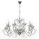 Valencia chandelier, size 95x200x95 cm, 400W 10xe14 IP 20