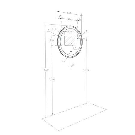 Mirror Aquaton Anello 75 1a260702AK010-18