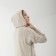 Knitted suit SL, with a hood, 42-44, beige