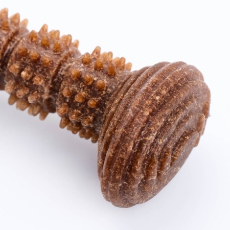 Dog toy "stick", tpr+bamboo, massage, 14.2 x 5.2 cm-2