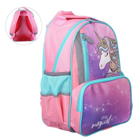 School backpack, 37 x 26 x 13 cm, ergonomic back, calligrata ORT "Unicorn"-7