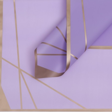 Flower film, purple 58 x 58 cm