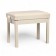 Music Life Piano Bange Sit 55 x 34, height 48-58 cm, white