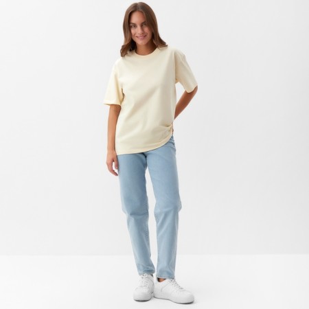 Women's T -shirt KAFTAN: BASIC Line col. Dairy River 48-50-1