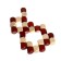 Puzzle of the game of the mind "Cubic-shock"