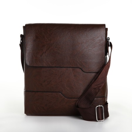 Male bag, brown color-1