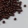 Beads for creativity tree "dark brown" d = 0.4 cm set 20 g