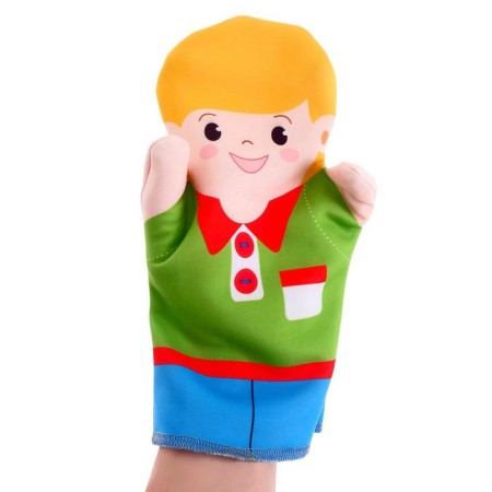Home Puppet Theater. Poosa-Pink "Alyosha"-2