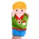 Home Puppet Theater. Poosa-Pink "Alyosha"