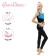 Combines for gymnastics and dancing Grace Dance, p. 32, black/turquoise color