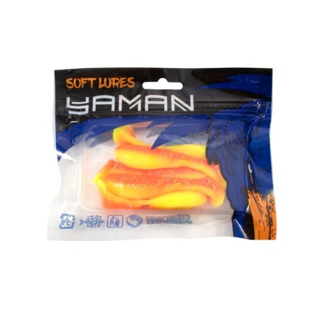 Vibro -tail Yaman Pro Boost Up, r.6.3 cm, color #25 - Sunshine, UP. 6 pcs.-5