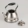 Kapriz stainless steel teapot, 1 l, chrome color
