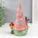 Polystone souvenir "Dwarf with apples in a pink cap" 17.5x12 cm