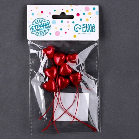 Set for decorating the cake "Heart", in a set of 8 pcs.-2