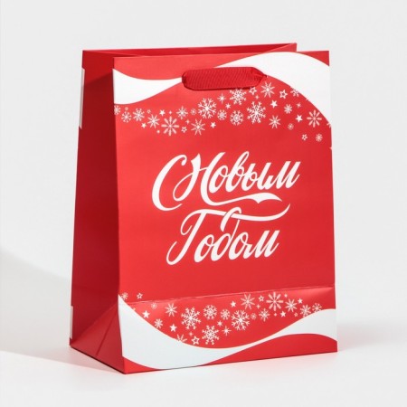 The laminated vertical “holiday comes to us”, MS 18 x 23 x 10 cm, New Year-2