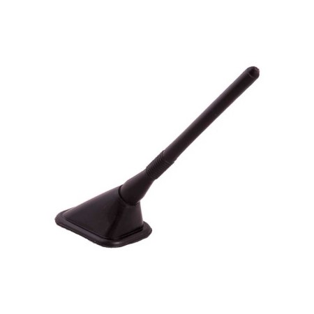 Decorative Antenna Skyway, 14.5 cm, rectangular base 65 x 50 mm, black