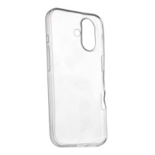 Luazon case for iPhone 16, silicone, transparent