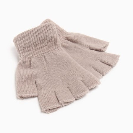 Minaku mittens, col. Beige, rr 15 (6-8 years)-2