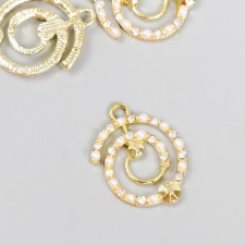Decor for creativity metal, rhinestones 