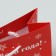 Laminated horizontal “Happiness and Joy” laminate, S 15 x 12 x 5.5 cm, New Year