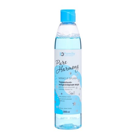Micellar water for removing makeup "Radiance of freshness", 300 ml