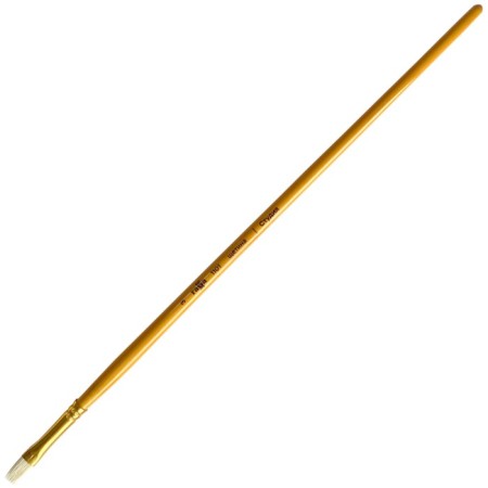Brush art bristle gamma "Studio", flat No. 3, long pen 1101003