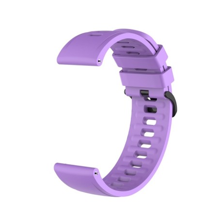Smart hours strap, 22 mm, silicone, purple-1